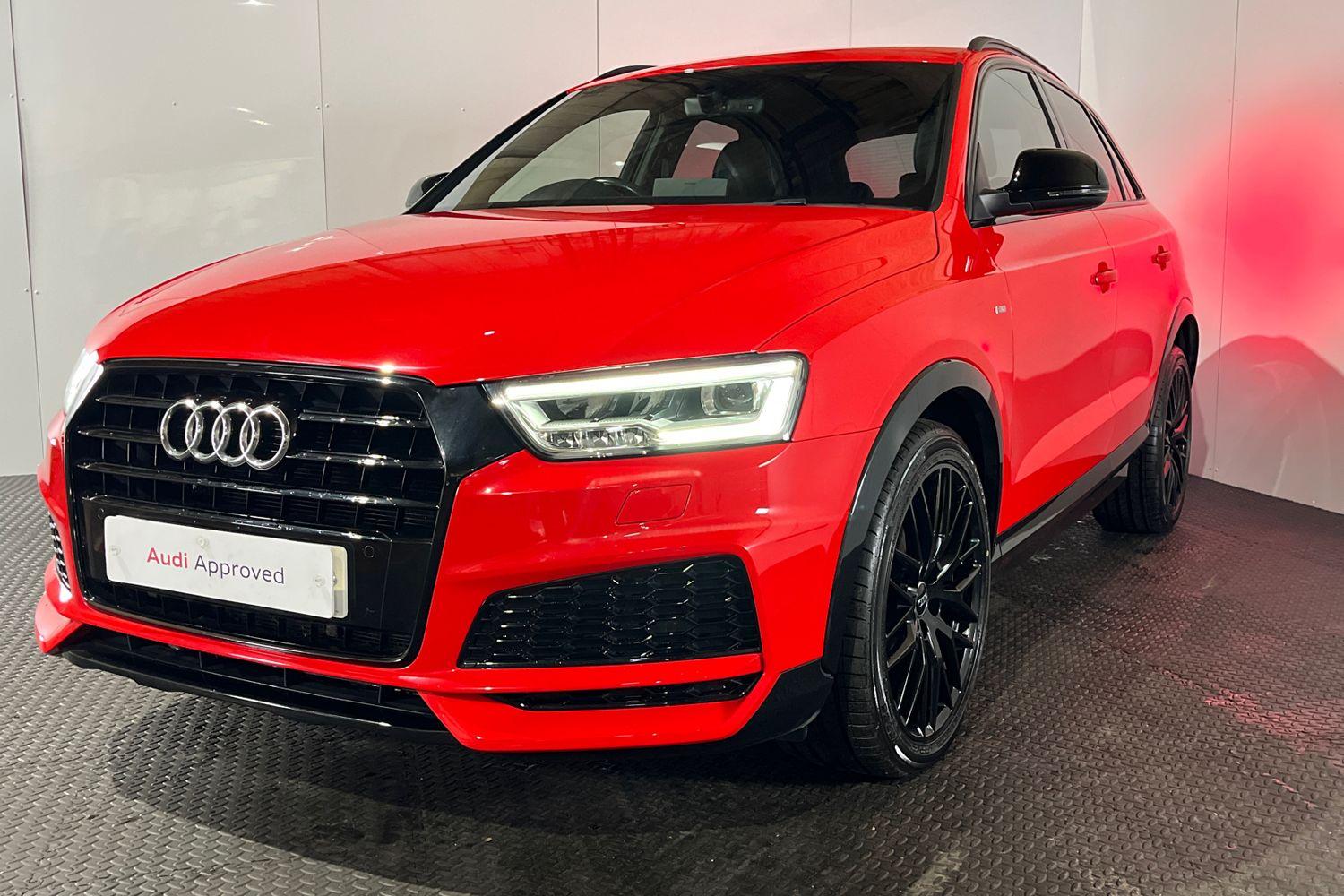 Audi q3 deals red black edition