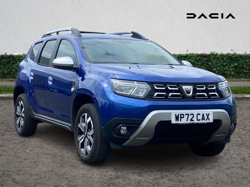 Used 2022 DACIA DUSTER 1.0 TCe 100 Bi-Fuel Prestige 5dr Iron Blue at Carco Group