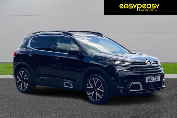 Used 2021 Citroen C5 AIRCROSS 1.2 PureTech 130 Shine Plus 5dr EAT8 Black at easypeasy