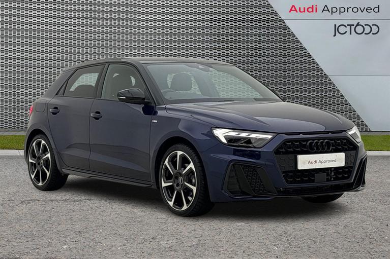 Used 2025 AUDI A1 30 TFSI Black Edition 5dr S Tronic Blue at JCT600