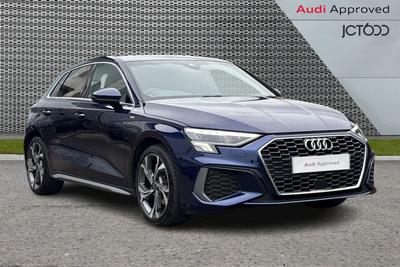 2024 AUDI A3 1.5 TFSI 35 S line Sportback 5dr Petrol Manual Euro 6 (s/s) (150 ps) at JCT600