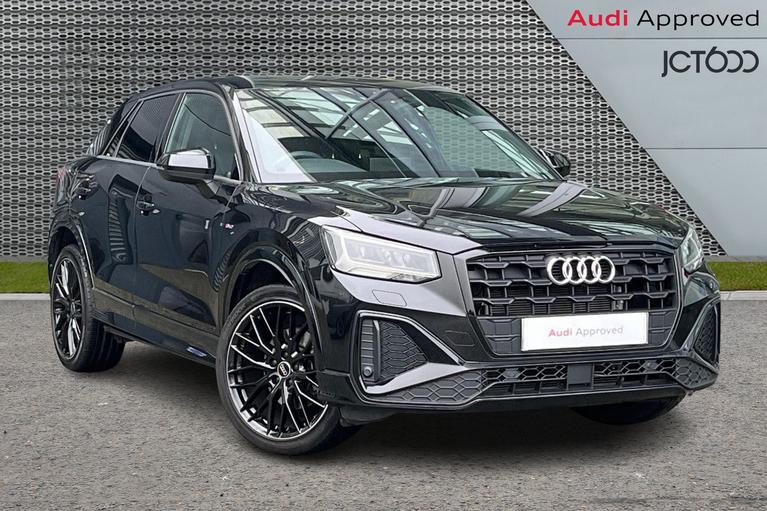 Used 2022 Audi Q2 1.5 TFSI CoD 35 Black Edition SUV 5dr Petrol Manual Euro 6 (s/s) (150 ps) Black at JCT600