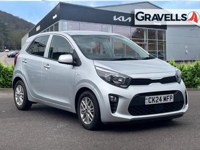 Used 2024 Kia PICANTO 1.0 DPi 2 Hatchback 5dr Petrol AMT Euro 6 (s/s) (66 bhp) Silver at Gravells