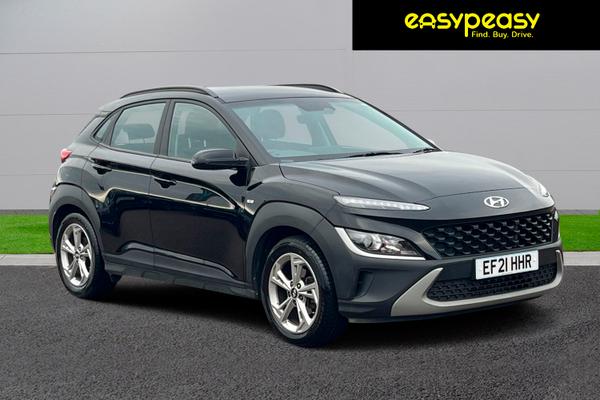 Used 2021 Hyundai KONA 1.0 TGDi 48V MHEV SE Connect 5dr Phantom Black Pearl at easypeasy