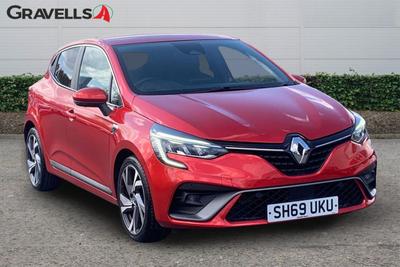 Used 2019 Renault Clio 1.0 TCe RS Line Hatchback 5dr Petrol Manual Euro 6 (s/s) (100 ps) Red at Gravells