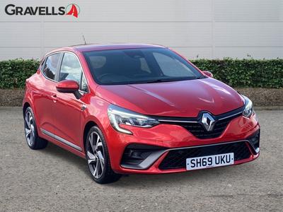 Used 2019 Renault Clio 1.0 TCe RS Line Hatchback 5dr Petrol Manual Euro 6 (s/s) (100 ps) Red at Gravells