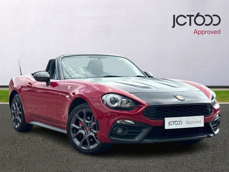 Used 2018 ABARTH 124 Spider 1.4 MultiAir Convertible 2dr Petrol Auto Euro 6 (170 ps) Red at JCT600