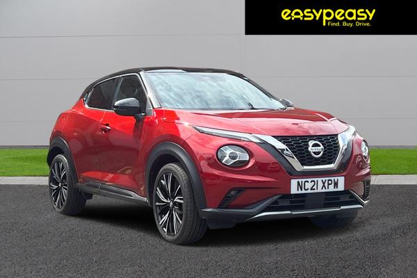 Used 2021 Nissan JUKE 1.0 DiG-T 114 Tekna+ 5dr Red at easypeasy