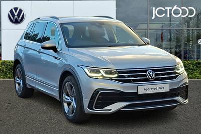 2023 VOLKSWAGEN Tiguan 2.0 TDI R-Line Edition SUV 5dr Diesel DSG Euro 6 (s/s) (150 ps) at JCT600