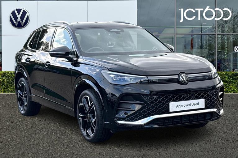 Used 2025 VOLKSWAGEN Tiguan 2.0 TDI R-Line 5dr DSG Black at JCT600