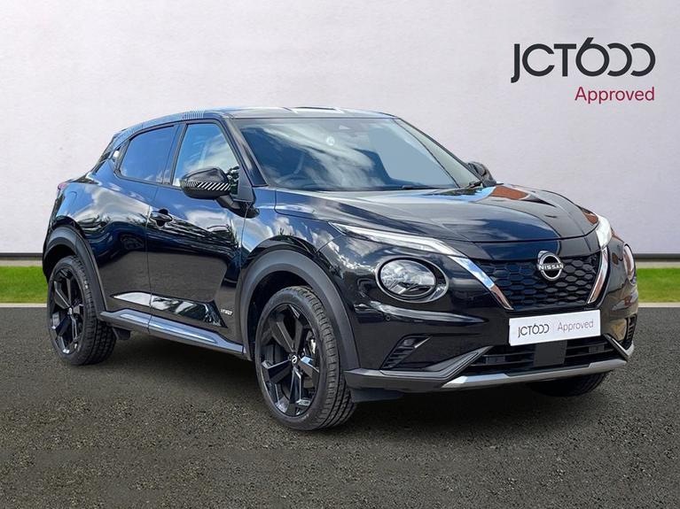 Used 2022 NISSAN Juke 1.6 Premiere Edition SUV 5dr Petrol Hybrid Auto Euro 6 (143 ps) Black at JCT600