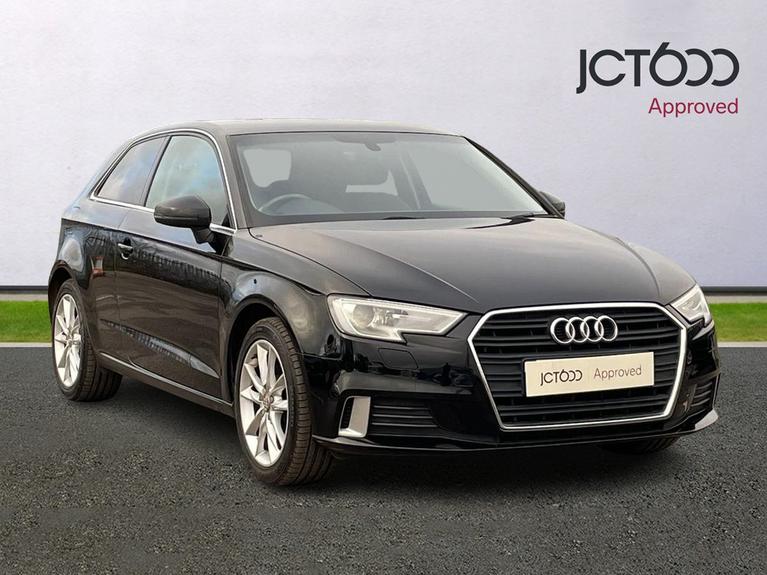 Used 2016 AUDI A3 1.4 TFSI CoD Sport Hatchback 3dr Petrol Manual Euro 6 (s/s) (150 ps) Black at JCT600