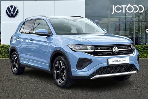 VOLKSWAGEN T-Cross 1.0 TSI R-Line SUV 5dr Petrol Manual Euro 6 (s/s) (115 ps)