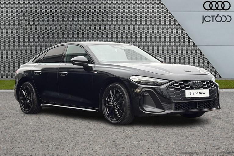 Used 2026 AUDI  A5 Saloon Audi A5 Saloon Black Edition TFSI Mythos black, metallic at JCT600