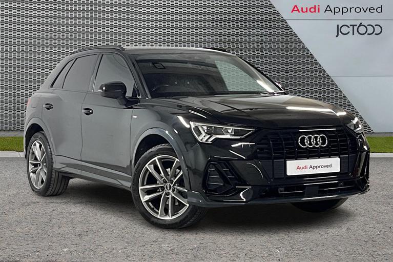 Used 2022 Audi Q3 1.5 TFSI CoD 35 Black Edition SUV 5dr Petrol S Tronic Euro 6 (s/s) (150 ps) Black at JCT600