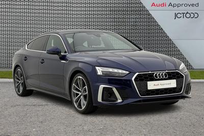 2023 AUDI A5 2.0 TDI 35 S line Sportback 5dr Diesel S Tronic Euro 6 (s/s) (163 ps) at JCT600