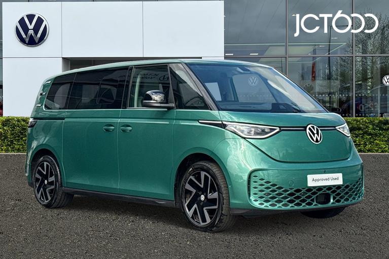 Used 2026 VOLKSWAGEN Id. Buzz 210kW Style Pro 86kWh 5dr LWB Auto [7 Seat] Green at JCT600