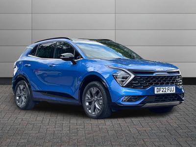 Used 2022 Kia Sportage 1.6 T-GDi ISG HEV GT-LINE S Blue Flame at Kia Motors UK