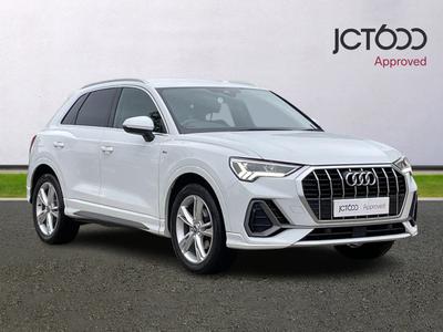 2020 AUDI Q3 1.5 TFSI CoD 35 S line SUV 5dr Petrol S Tronic Euro 6 (s/s) (150 ps) at JCT600