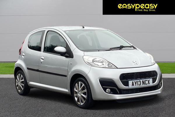 Used 2013 PEUGEOT 107 1.0 Active 3Dr HAT Silver at easypeasy