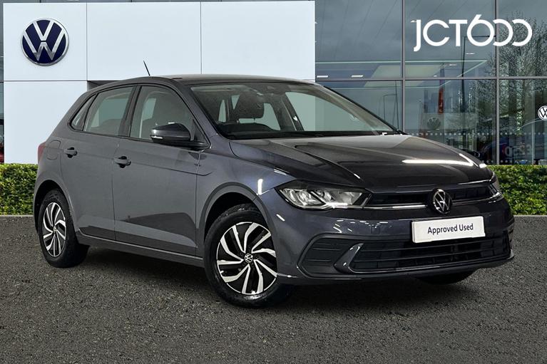 Used 2024 VOLKSWAGEN Polo Life 1.0 TSI 95PS 5-speed Manual 5 Door Smokey Grey at JCT600