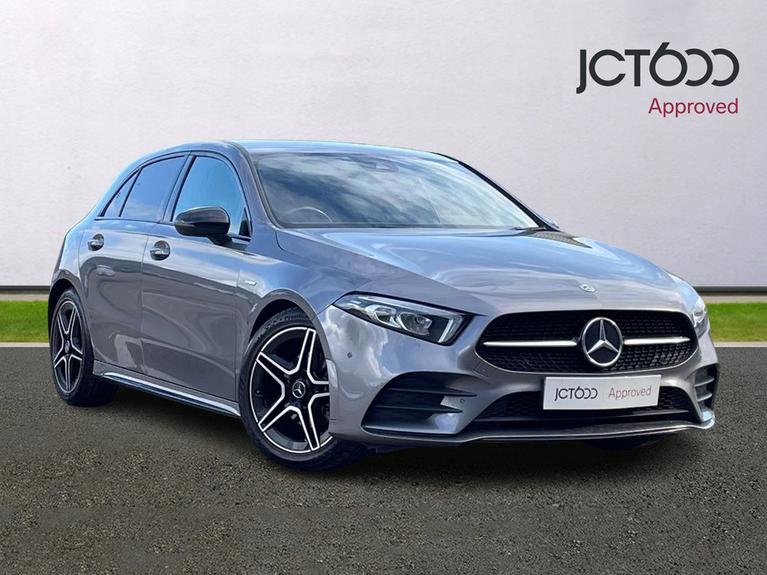 Used 2021 MERCEDES-BENZ A Class 1.3 A200 AMG Line Edition (Executive) Hatchback 5dr Petrol Manual Euro 6 (s/s) (163 ps) Grey at JCT600