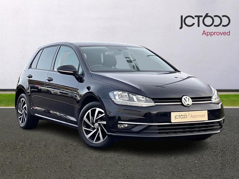 Used 2019 VOLKSWAGEN Golf 1.6 TDI Match Hatchback 5dr Diesel Manual Euro 6 (s/s) (115 ps) Black at JCT600