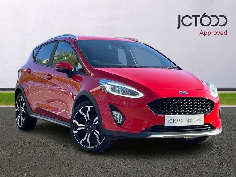 Used 2020 FORD Fiesta 1.0T EcoBoost Active X Edition Hatchback 5dr Petrol Auto Euro 6 (s/s) (100 ps) Red at JCT600