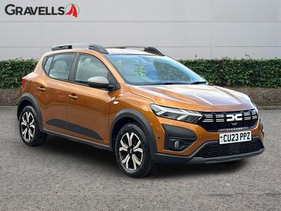 Used 2023 Dacia SANDERO STEPWAY 1.0 TCe Journey Hatchback 5dr Petrol Manual Euro 6 (s/s) (90 ps) Desert Orange at Gravells