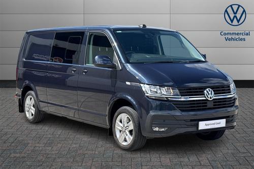 VOLKSWAGEN Transporter 2.0 TDI T32 Highline Kombi Double Cab 5dr Diesel Manual 4Motion LWB High Roof Euro 6 (s/s) (150 ps)