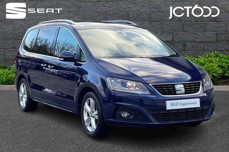 Used 2019 SEAT Alhambra 2.0 TDI XCELLENCE MPV 5dr Diesel DSG Euro 6 (s/s) (150 ps) Blue at JCT600