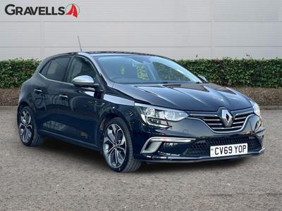 Used 2019 Renault MEGANE 1.3 TCe GT Line Hatchback 5dr Petrol Manual Euro 6 (s/s) (140 ps) Diamond Black at Gravells