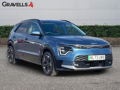 Used 2023 Kia NIRO 64.8kWh 4 SUV 5dr Electric Auto (201 bhp) BLUE at Gravells