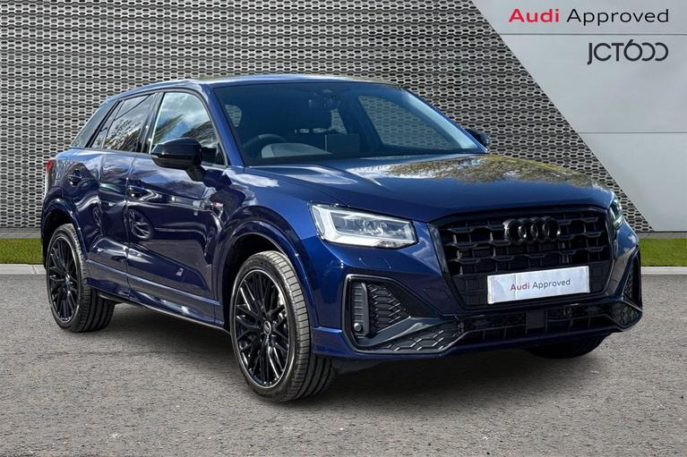 Used 2026 Audi Q2 Black Edition 35 TFSI 150 PS S tronic Navarra Blue at JCT600