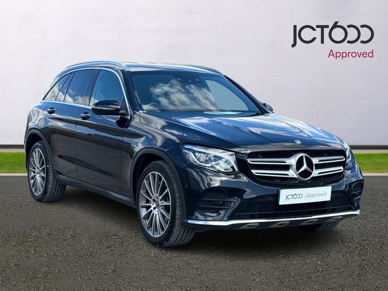 Used 2018 MERCEDES-BENZ Glc 3.0 GLC350d V6 AMG Line SUV 5dr Diesel G-Tronic+ 4MATIC Euro 6 (s/s) (258 ps) Black at JCT600