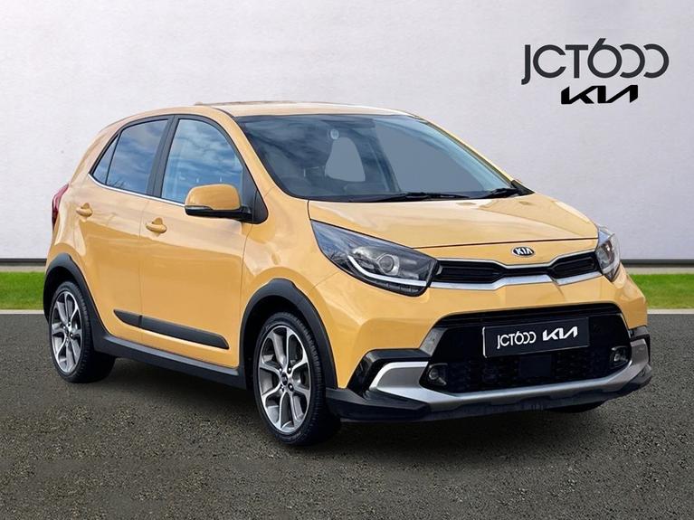 Used 2021 KIA Picanto 1.0 DPi X-Line Hatchback 5dr Petrol Manual Euro 6 (s/s) (66 bhp) Yellow at JCT600