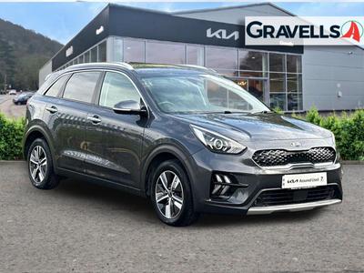 Used 2019 Kia NIRO 1.6 GDi 2 SUV 5dr Petrol Hybrid DCT Euro 6 (s/s) (139 bhp) Grey at Gravells
