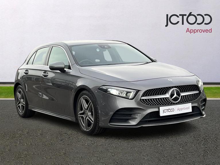 Used 2019 MERCEDES-BENZ A Class 2.0 A220d AMG Line (Premium) Hatchback 5dr Diesel 8G-DCT Euro 6 (s/s) (190 ps) Grey at JCT600