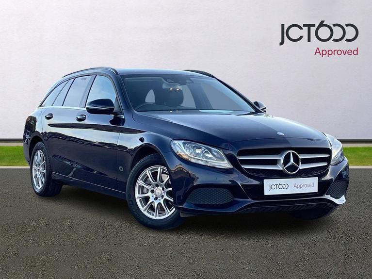 Used 2016 MERCEDES-BENZ C Class 2.1 C220d SE Estate 5dr Diesel 7G-Tronic+ Euro 6 (s/s) (170 ps) Blue at JCT600