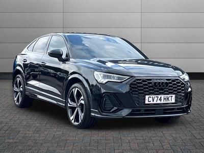 Used 2024 Audi Q3 1.5 TFSI CoD 35 Black Edition Sportback 5dr Petrol Manual Euro 6 (s/s) (150 ps) at Sinclair Direct
