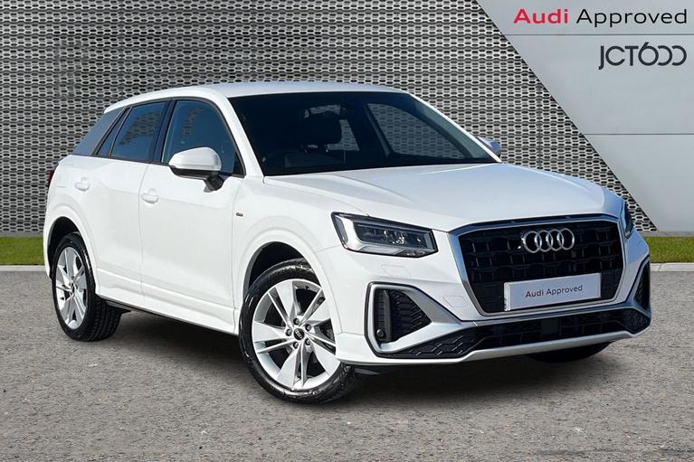 Used 2022 AUDI Q2 35 TFSI S Line 5dr S Tronic White at JCT600