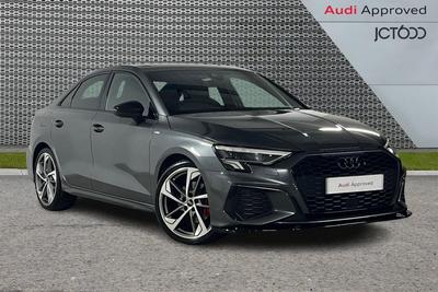 2024 AUDI A3 Saloon Black Edition 35 TDI 150 PS S tronic at JCT600