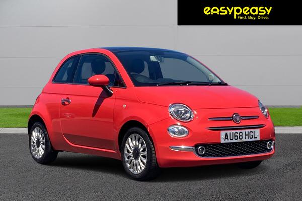 Used 2018 Fiat 500 1.2 Lounge 3dr at easypeasy