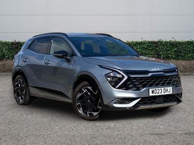 Used 2023 Kia Sportage 1.6 T-GDi ISG 48V GT-LINE Lunar Silver at Kia Motors UK
