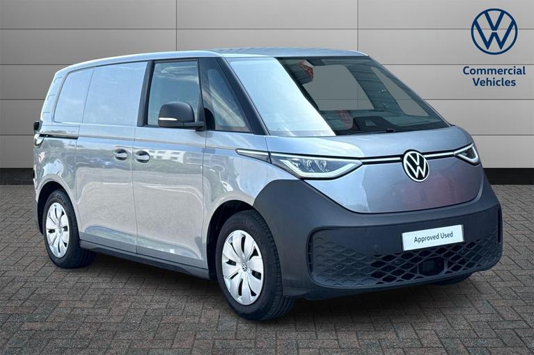 Used 2024 VOLKSWAGEN Id. Buzz Cargo Pro 77kWh Commerce Plus Panel Van 5dr Electric Auto (204 ps) Silver at JCT600