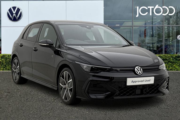 Used 2024 VOLKSWAGEN Golf 1.5 TSI 150 Black Edition 5dr Grenadilla Black at JCT600