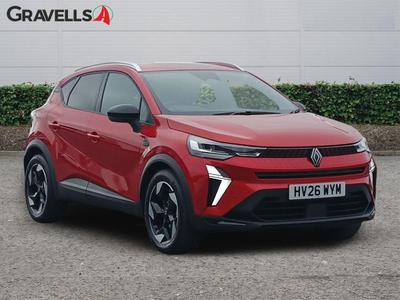 Used 2026 Renault CAPTUR 1.2 TCe techno SUV 5dr Petrol Manual Euro 6 (s/s) (115 ps) Red at Gravells