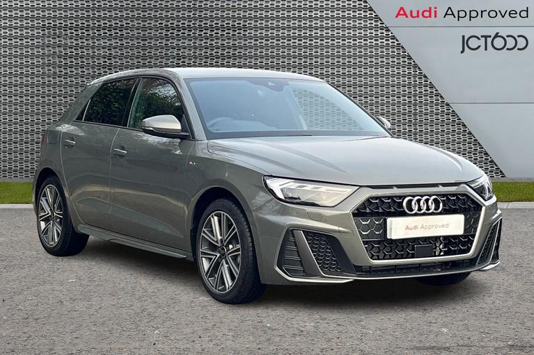 Used 2024 AUDI A1 1.0 TFSI 25 S line Sportback 5dr Petrol Manual Euro 6 (s/s) (95 ps) Chronos grey at JCT600