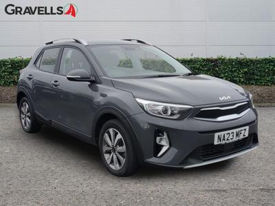 Used 2023 Kia STONIC 1.0 T-GDi 2 SUV 5dr Petrol Manual Euro 6 (s/s) (99 bhp) Grey at Gravells