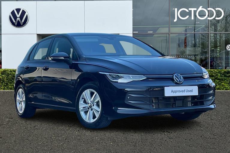 Used 2024 VOLKSWAGEN Golf 1.5 TSI Life Hatchback 5dr Petrol Manual Euro 6 (s/s) (115 ps) Black at JCT600